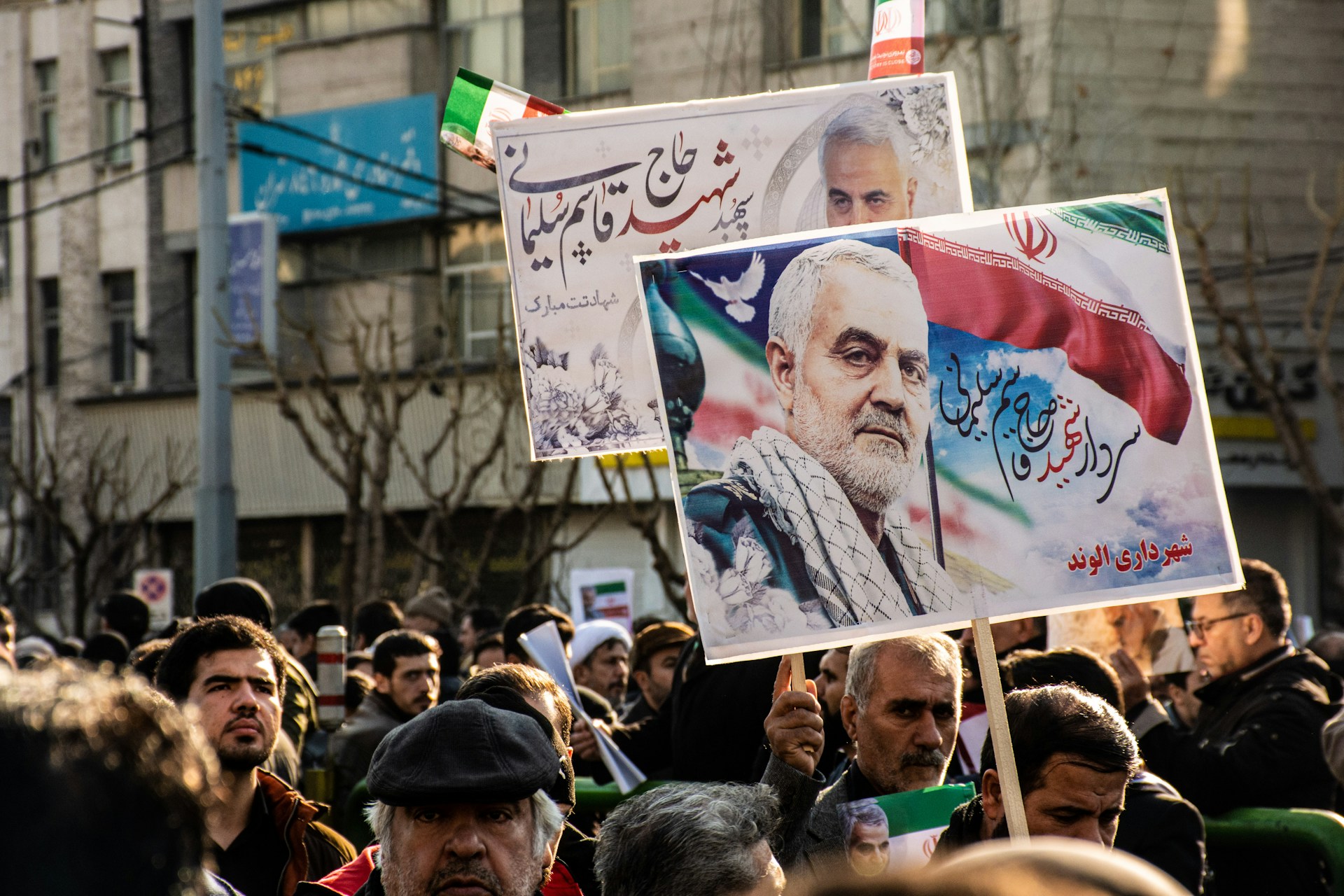 Tahran'da hükümet yanlısı bir gösteri