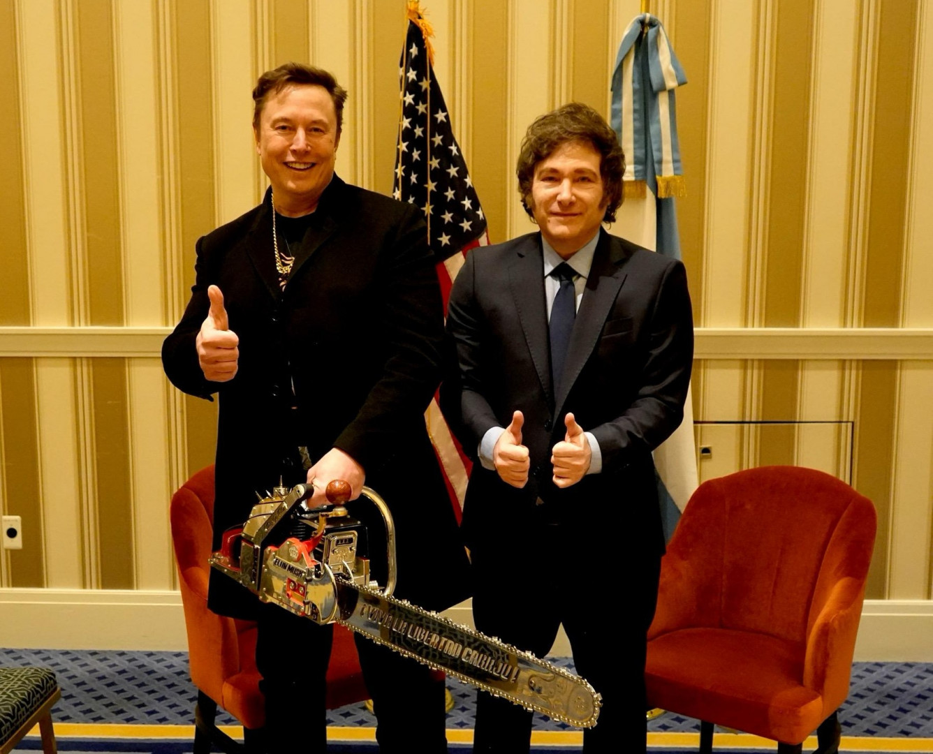 Javier Milei ve Elon Musk